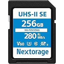 Amazon | Nextorage 日本メーカー UHS-II V60 256GB SDXC SDカード